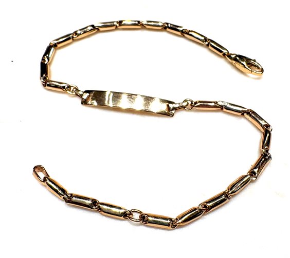 Armband Sommer 9KT in Gelbgold 9K TARGA MB US/Z 3.30 G - 9K TARGA MB US/Z 3.30 G